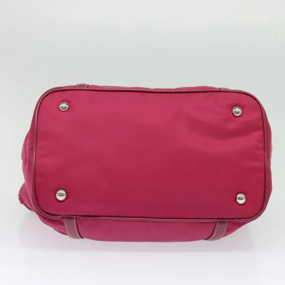 Prada Nylon Tote Bag Pink